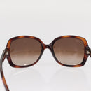 FENDI Sunglasses plastic Dark Brown Auth 149774-3