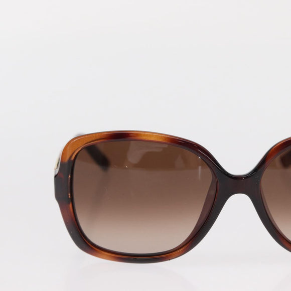 FENDI Sunglasses plastic Dark Brown Auth 149774