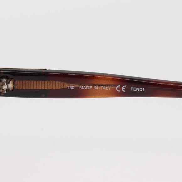FENDI Sunglasses plastic Dark Brown Auth 149774