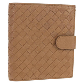 BOTTEGA VENETA INTRECCIATO Wallet Leather Beige 132355 Auth 149777A