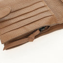 BOTTEGA VENETA INTRECCIATO Wallet Leather Beige 132355 Auth 149777A-9