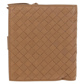 BOTTEGA VENETA INTRECCIATO Wallet Leather Beige 132355 Auth 149777A - 0