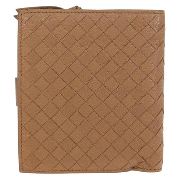 BOTTEGA VENETA INTRECCIATO Wallet Leather Beige 132355 Auth 149777A - 0