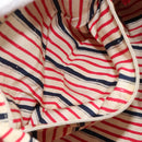 PRADA Hand Bag Satin Red Auth 149778-21