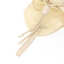 PRADA Backpack Nylon White Silver Auth 149779-10