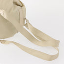 PRADA Backpack Nylon White Silver Auth 149779-8