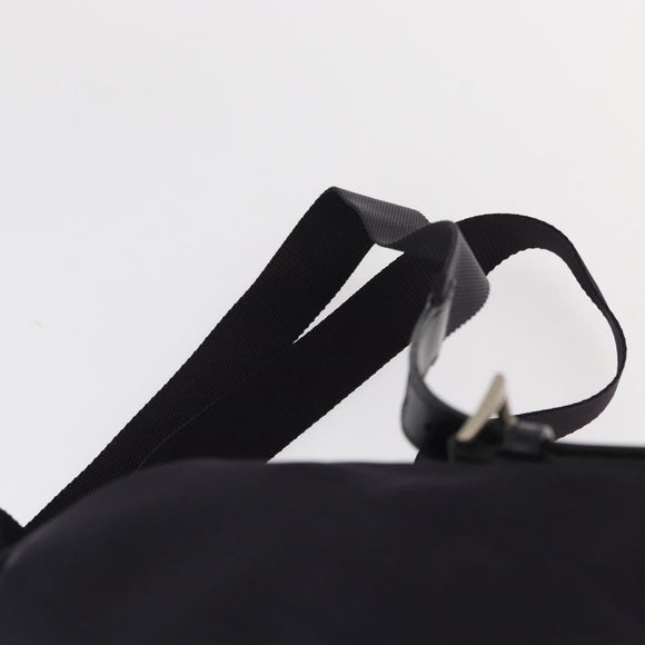 PRADA Backpack Nylon Purple Silver Auth 149780