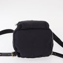 PRADA Backpack Nylon Purple Silver Auth 149780-5