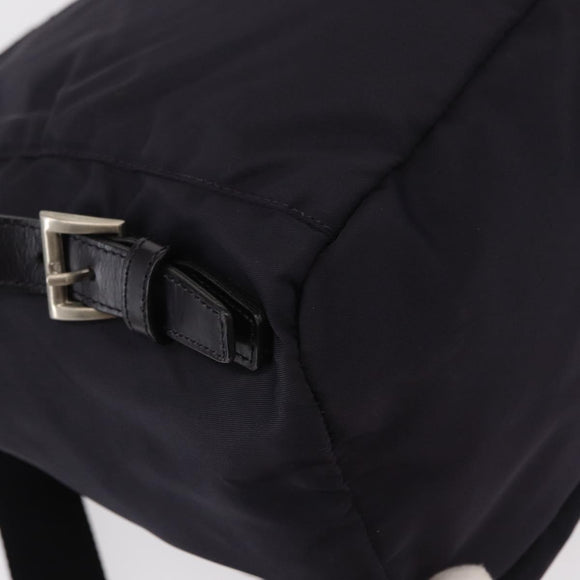 PRADA Backpack Nylon Purple Silver Auth 149780