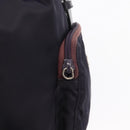 PRADA Backpack Nylon Purple Silver Auth 149780-9