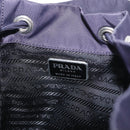 PRADA Backpack Nylon Purple Silver Auth 149780-22