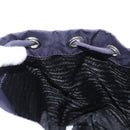 PRADA Backpack Nylon Purple Silver Auth 149780-23