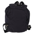 PRADA Backpack Nylon Purple Silver Auth 149780-2