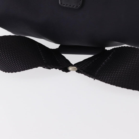 PRADA Backpack Nylon Purple Silver Auth 149780