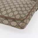 GUCCI GG Supreme Documents case Briefcase PVC Beige 017 123 0022 Auth 149784-15