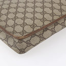 GUCCI GG Supreme Documents case Briefcase PVC Beige 017 123 0022 Auth 149784-16