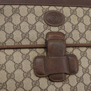 GUCCI GG Supreme Documents case Briefcase PVC Beige 017 123 0022 Auth 149784-9