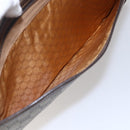 GUCCI GG Supreme Documents case Briefcase PVC Beige 017 123 0022 Auth 149784-11