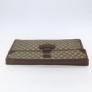 GUCCI GG Supreme Documents case Briefcase PVC Beige 017 123 0022 Auth 149784-5