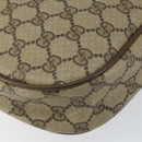 GUCCI GG Supreme Web Sherry Line Clutch Bag PVC Beige Red 89 01 034 Auth 149786-16