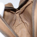 GUCCI GG Supreme Web Sherry Line Clutch Bag PVC Beige Red 89 01 034 Auth 149786-19