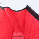 GUCCI GG Canvas Web Sherry Line Clutch Bag Black Red 5 004 3657 30 Auth 149787-17