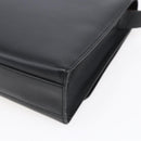 GUCCI Shoulder Bag Enamel Black Silver 001 3064 Auth 149788-15