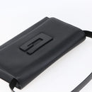 GUCCI Shoulder Bag Enamel Black Silver 001 3064 Auth 149788-6