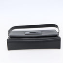 GUCCI Shoulder Bag Enamel Black Silver 001 3064 Auth 149788-5