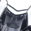 GUCCI Hand Bag Vinyl Outlet Black 000 2058 0548 5 Auth 149790-17