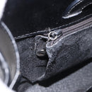 GUCCI Hand Bag Vinyl Outlet Black 000 2058 0548 5 Auth 149790-19