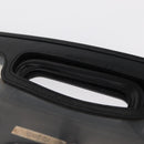 GUCCI Hand Bag Vinyl Outlet Black 000 2058 0548 5 Auth 149790-8