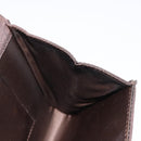 GUCCI Chain Shoulder Bag Nylon Brown Gold Auth 149791-18
