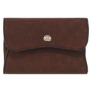 GUCCI Chain Shoulder Bag Nylon Brown Gold Auth 149791-13