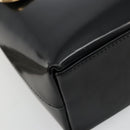 GUCCI Shoulder Bag Patent leather Black Gold 001 2113 1792 Auth 149795-11