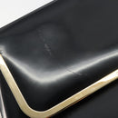 GUCCI Shoulder Bag Patent leather Black Gold 001 2113 1792 Auth 149795-15