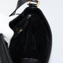 GUCCI Shoulder Bag Patent leather Black Gold 001 2113 1792 Auth 149795-19