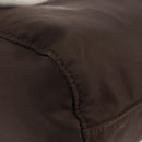 PRADA Pouch Nylon Brown Auth 149796V-11