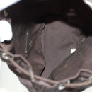 PRADA Pouch Nylon Brown Auth 149796V-16