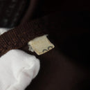 PRADA Pouch Nylon Brown Auth 149796V-19