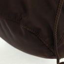 PRADA Pouch Nylon Brown Auth 149796V-9