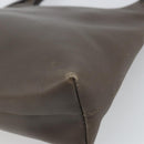 PRADA Shoulder Bag Leather Brown Auth 149800-8