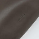 PRADA Shoulder Bag Leather Brown Auth 149800-18