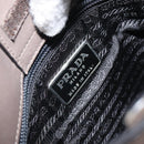 PRADA Shoulder Bag Leather Brown Auth 149800-19