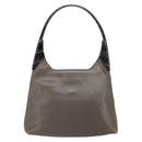 PRADA Shoulder Bag Leather Brown Auth 149800-2