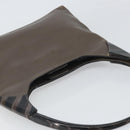 PRADA Shoulder Bag Leather Brown Auth 149800-6