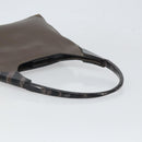 PRADA Shoulder Bag Leather Brown Auth 149800-7