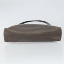PRADA Shoulder Bag Leather Brown Auth 149800-5