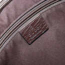 GUCCI GG Supreme Shoulder Bag PVC Beige Silver 141626 Auth 149803-17
