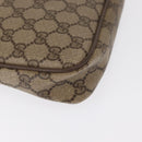 GUCCI GG Supreme Shoulder Bag PVC Beige Gold 97 02 068 Auth 149804-9